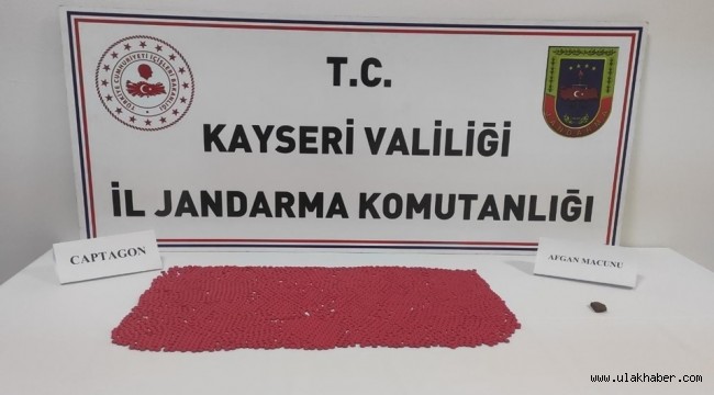Kayseri'de uyuşturucu operasyonu: 1 gözaltı