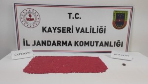 Kayseri'de uyuşturucu operasyonu: 1 gözaltı