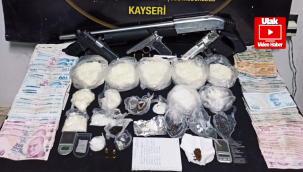 Kayseri'de uyuşturucu operasyonu: 3 kişi gözaltında!