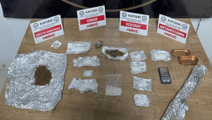 Kayseri'de uyuşturucu operasyonu: 9 gözaltı