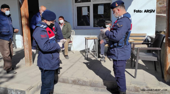 Kayseri Jandarma Komutanlığı'ndan ekim ayı faaliyet raporu