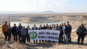 Kayseri'nin İncesu ilçesinde ağaçlandırma faaliyetleri