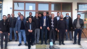 Kazım Yücel'den Palas'a ziyaret