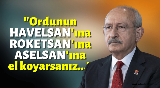 Kılıçdaroğlu: Fitil fitil burnunuzdan getiririm