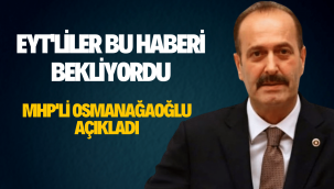 MHP İzmir Milletvekilinden EYT'lileri sevindirecek açıklama