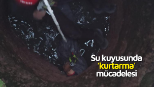 Kayseri itfaiyesinin kurtarma operasyonu