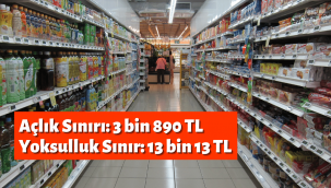 Türkiye'de açlık ve yoksulluk sınırı yükseldi