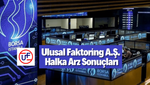 Ulusal Faktoring (#ULSFA) halka arz sonuçları açıklandı