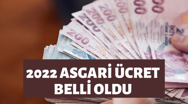 Asgari ücret 2022 ne kadar oldu? Net, brüt asgariucret2022 ne kadar?