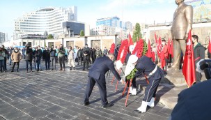 Atatürk'ün Kayseri'ye gelişinin 102'nci yıl dönümü törenle kutlandı