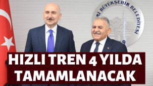 Bakan Karaismailoğlu'ndan Kayseri'ye YHT müjdesi