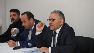 Başkan Büyükkılıç, İncesu'da 30 mahalle muhtarının taleplerini dinledi