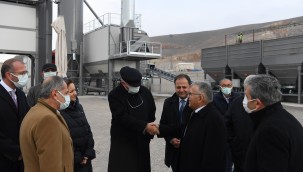 Başkan Büyükkılıç, yeni asfalt plenti tesisini yerinde inceledi