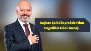 Başkan Çolakbayrakdar: Engellilerle bir gün değil, her gün beraberiz