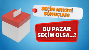 Bu Pazar seçim olsa anketinin sonuçları açıklandı!