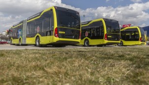 Büyükşehir'in elektrikli otobüslerinden büyük tasarruf