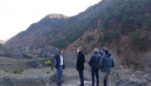 DSİ'den Kapuzbaşı'nda inceleme