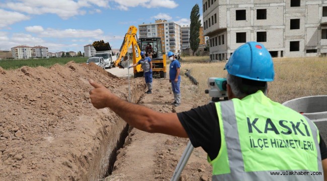 KASKİ'den Bünyan ilçesine 27 milyon 811 bin TL'lik yatırım