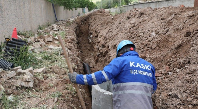 KASKİ'den Sarız'a 3 milyon 258 bin TL'lik yatırım
