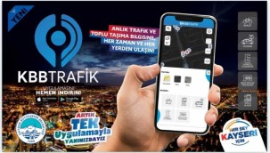 Kayseri Büyükşehir, ulaşımı cebe sığdırdı