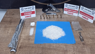 Kayseri'de uyuşturucu operasyonu: 1 gözaltı