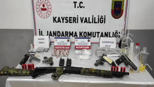 Kayseri'deki uyuşturucu operasyonunda 1 kişi gözaltına alındı