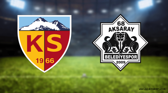 Kayserispor, 68 Aksaray Belediyespor'u farklı geçti