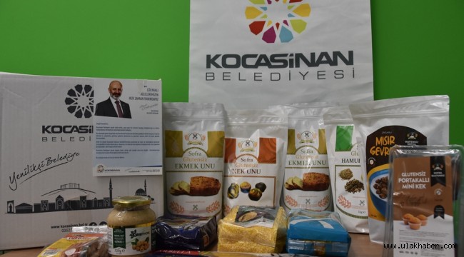 Kocasinan Belediyesi, çölyaklılara 4 yılda 3 bin 723 çölyak paketi dağıttı
