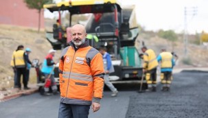 Kocasinan'da 1 yılda 145 bin ton asfalt serildi