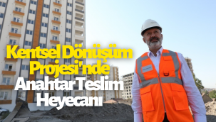 Kocasinan'da kentsel dönüşüm anahtar teslim töreni