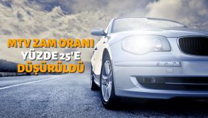 Motorlu Taşıtlar Vergisi zam oranında indirime gidildi