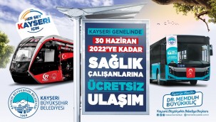 Sağlık çalışanlarının ücretsiz toplu taşıma hakkı uzatıldı