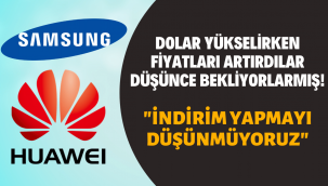 Samsung ve Huawei'den tepki çeken karar!
