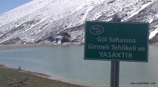 Sulama göletinde balık avlamak yasaklandı