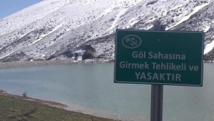Sulama göletinde balık avlamak yasaklandı