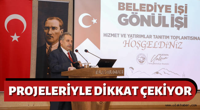 Talas'taki dikkat çeken hizmet, yeni yılda da sürecek