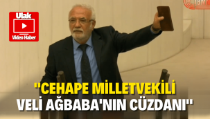 TBMM kürsüsünde cüzdan tartışması