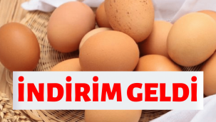 Yumurtaya indirim geldi
