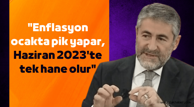 Bakan Nebati'den enflasyon açıklaması