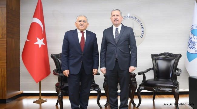 Bakan Yardımcısı Gürcan'dan Başkan Büyükkılıç'a ziyaret