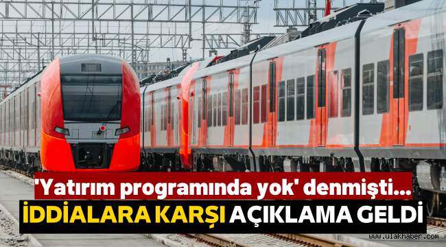 Bakanlık'tan Kayseri'ye yapılacak hızlı tren hakkında açıklama