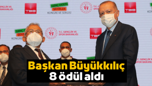 Başkan Büyükkılıç, 2021'de ödüle doymadı
