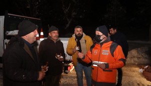 Başkan Çolakbayrakdar, gece boyu kar temizleme çalışmalarını takip etti