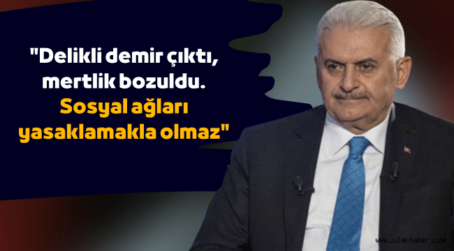 Binali Yıldırım'dan seçim açıklaması