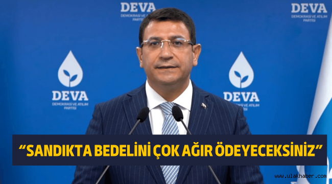 DEVA Partisi'nden iktidara zam tepkisi: Yol yakınken seçim kararı alın