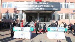 Erciyes dönüşündeki kazada hayatını kaybeden öğrencilere son görev