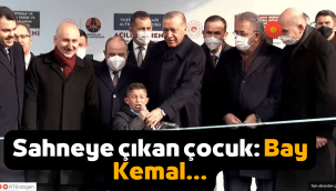 Erdoğan'ın sahneye davet ettiği çocuk: Bay Kemal, Cumhurbaşkanı amcamın karşısında kim? O adam hain hain