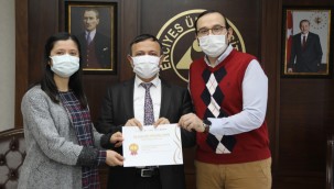 ERÜ'lü öğretim elemanlarına birincilik ödülü
