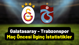 Galatasaray Trabzonspor maçı muhtemel 11'ler