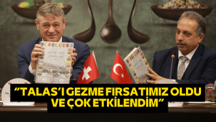 İsviçre Büyükelçisi Jean Daniel Ruch Talas'a hayran kaldı